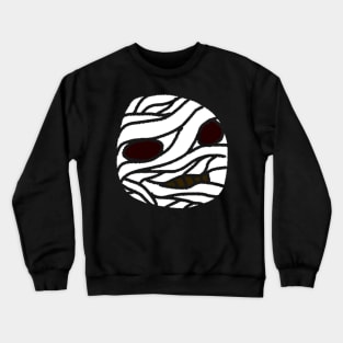 Mummy - Halloween Face Crewneck Sweatshirt